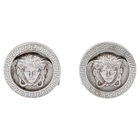 Versace Pair of Cufflinks 'Medusa' 